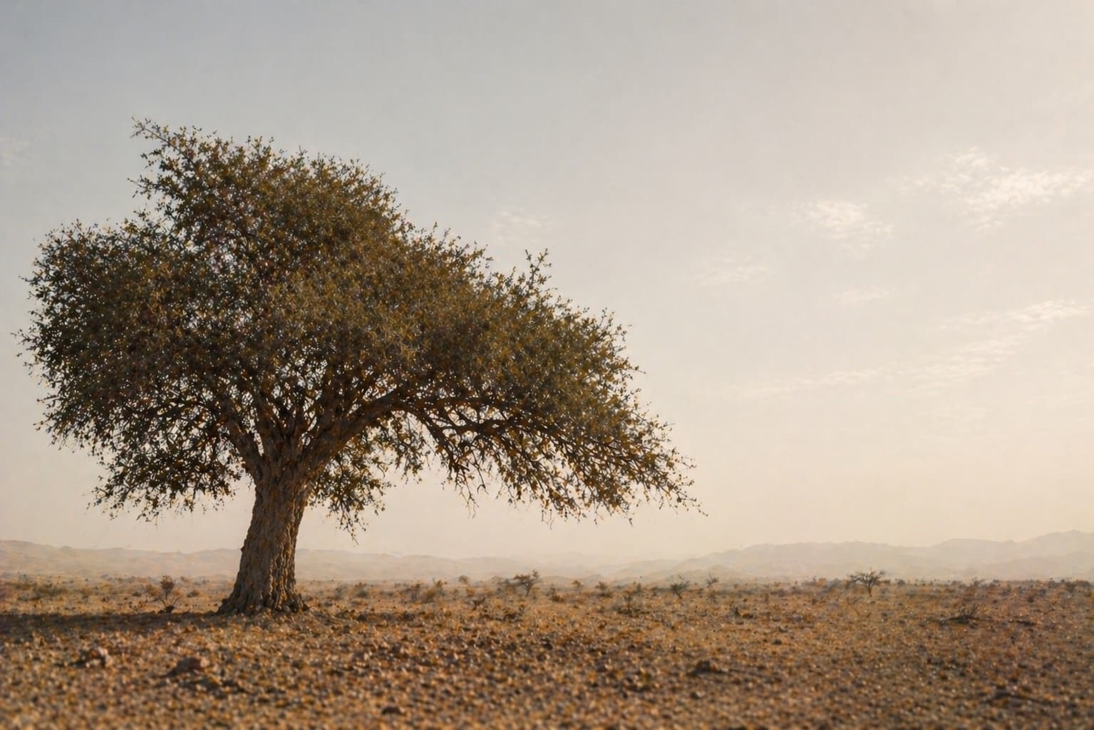 Sheabaum am Ursprung